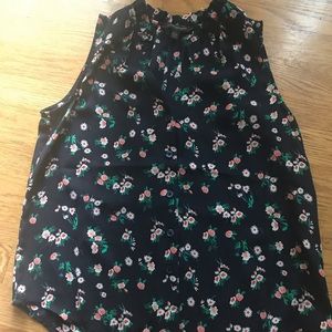 Banana Republic Flowered Blouse